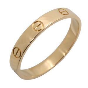 Cartier Ring ・ring Mini Love Ring 18K (yellow Gold) Mini Love Ring Unisex Used A